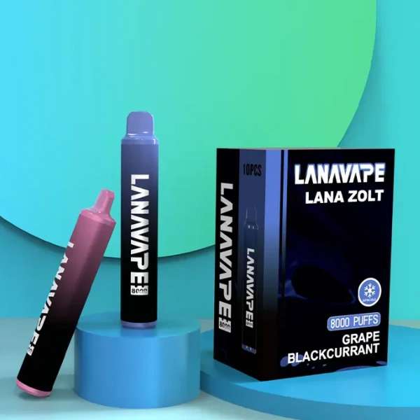 LANA Zolt 8000 Puffs 一次性電子煙| 拉娜拋棄式電子煙 | 台灣現貨:圖片 2